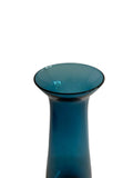 Aseda Glasbruk, Schweden Glas Vase, blau, Design Bo Borgstrom
