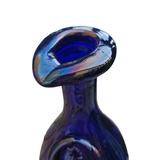 Holmegaard Glaskaraffe "wikinger", blau