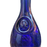 Holmegaard Glaskaraffe "wikinger", blau