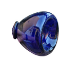 Holmegaard Glaskaraffe "wikinger", blau