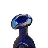 Holmegaard Glaskaraffe "wikinger", blau