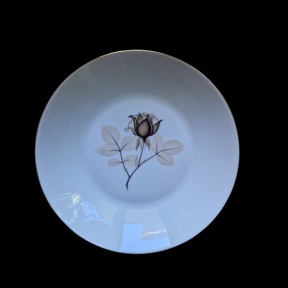 Rosenthal Schattenrose Suppenteller 22,5 cm