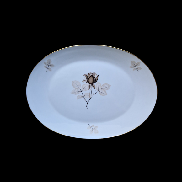 Rosenthal Schattenrose Servierplatte 32 x 24 cm
